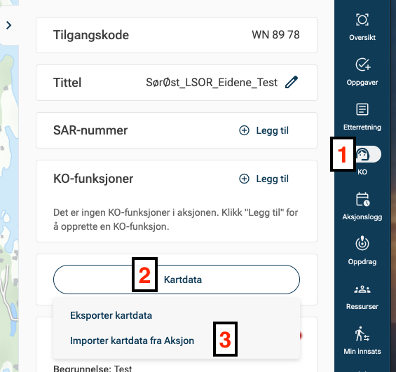 Steg 1-3